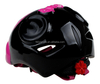 Hübscher individuell gestalteter rosa Tiermaus-Kinderfahrrad-Rollerhelm für Kinderfahrräder
