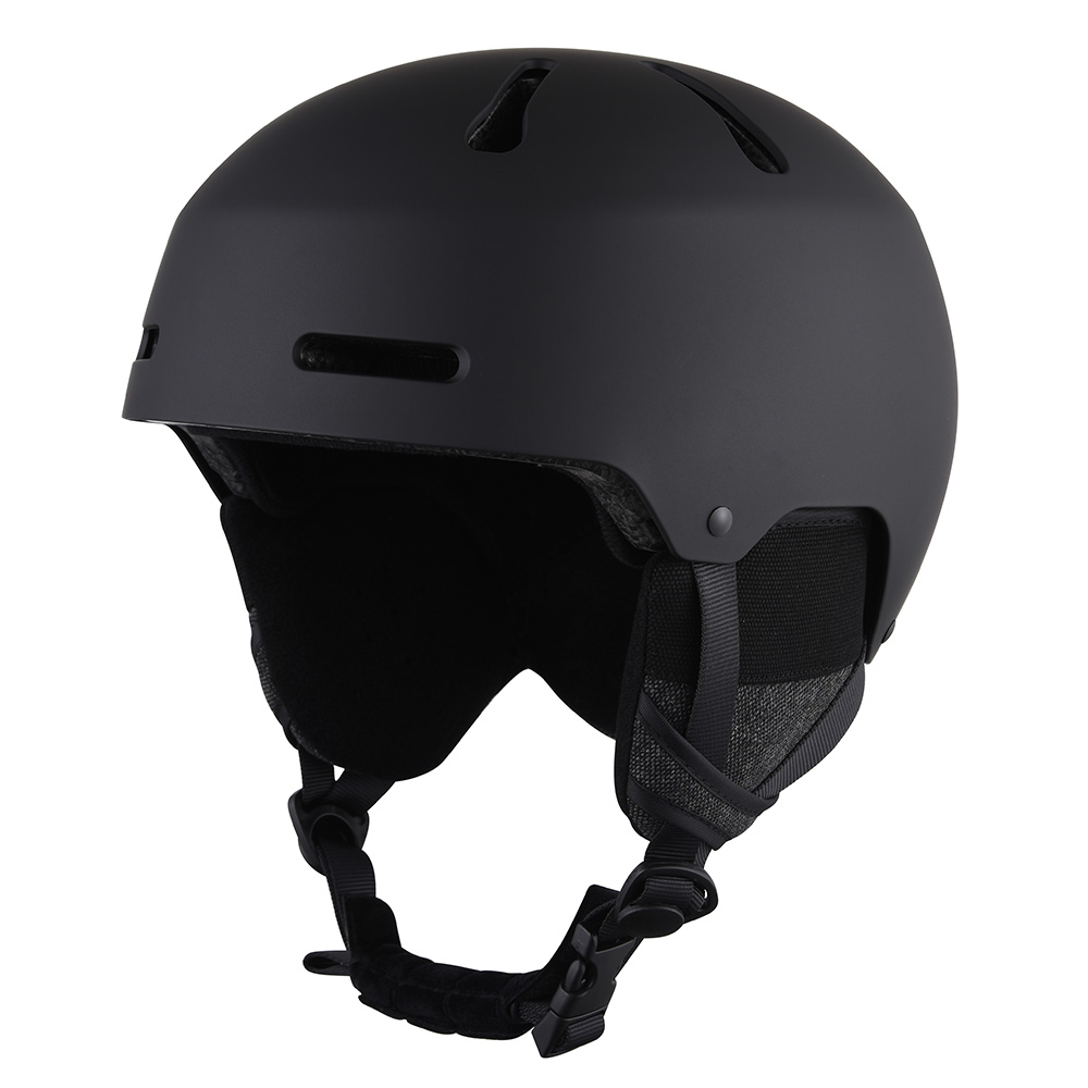 Snowboard-Schneesporthelme für Jugendliche und Erwachsene & Ski-Outdoor-Skihelm Schwarz
