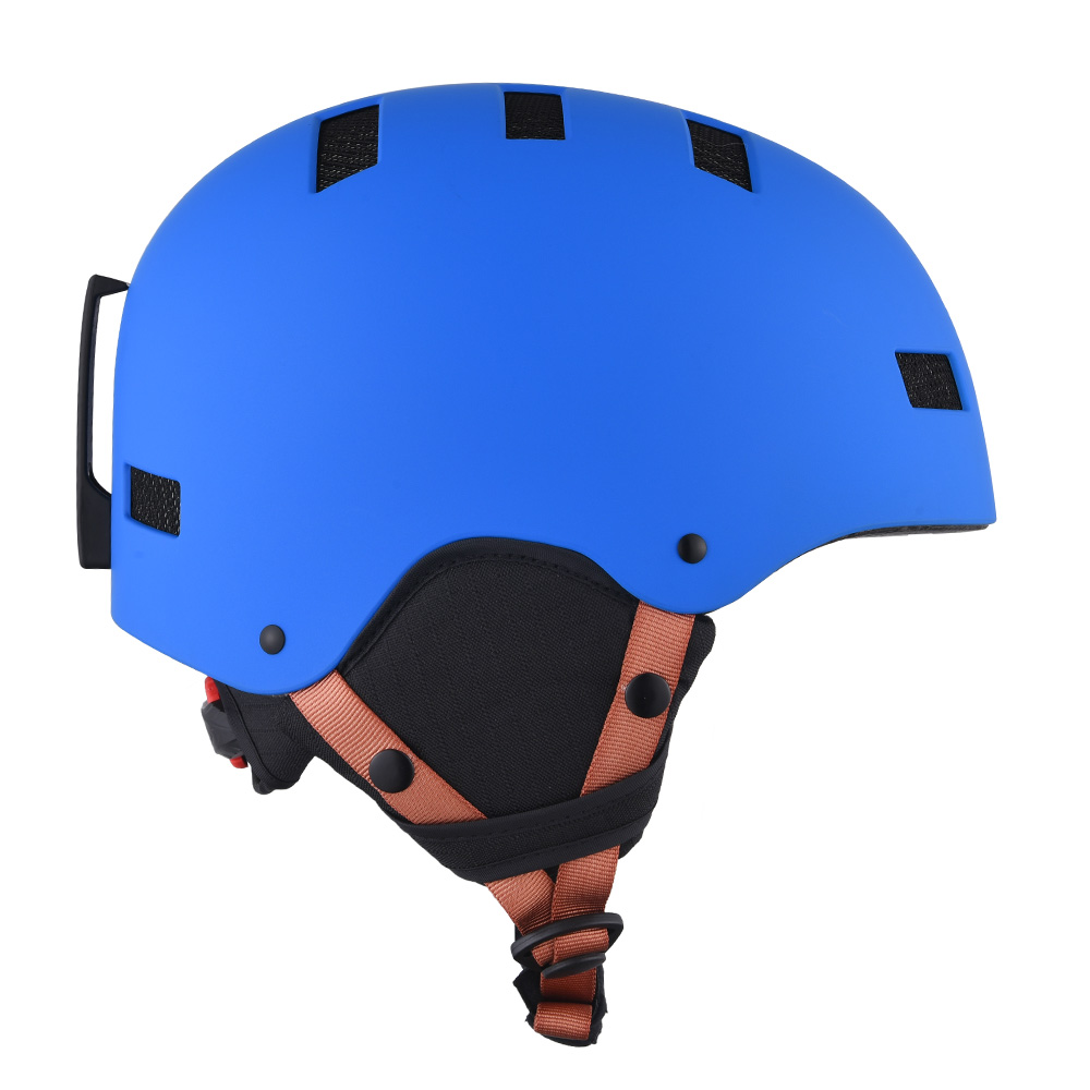 Professioneller Outdoor-Winter-Skihelm, abnehmbarer Snowboard-Schnee-Skihelm mit CE ASTM-zertifizierter Sicherheit für Männer, Frauen und Jugendliche, blaue Skihelme