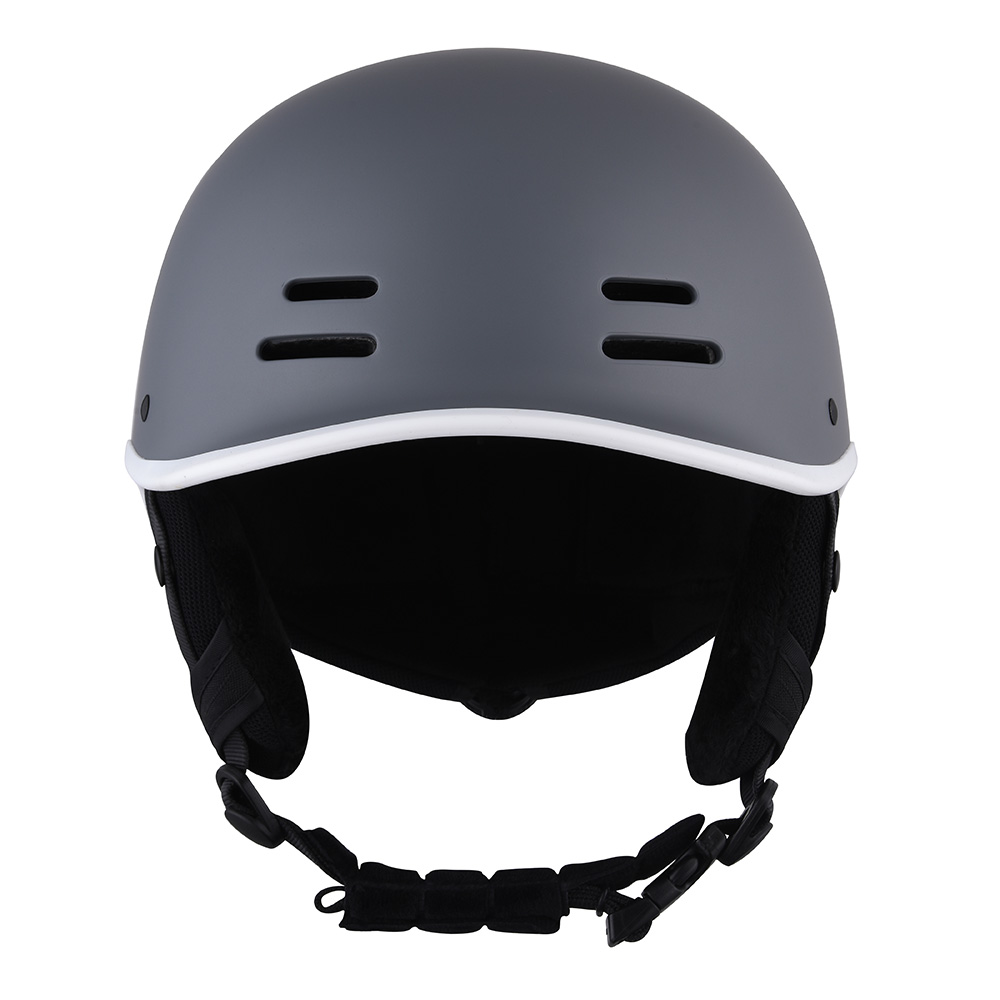 Großhandel CE-zertifizierter Skihelm für Erwachsene, Skiboard-Sicherheit, Elektroroller, Skiboard-Helm für Erwachsene, Grau