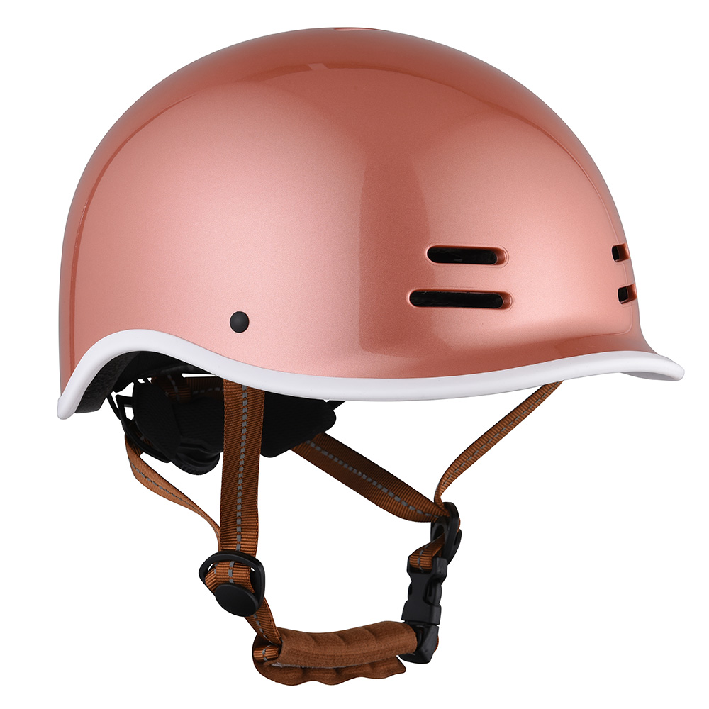 Großhandel CE-zertifizierter Erwachsener Skating-Helm, Skateboard-Sicherheit, Elektroroller, Skate-Board-Helm für Erwachsene, Rot