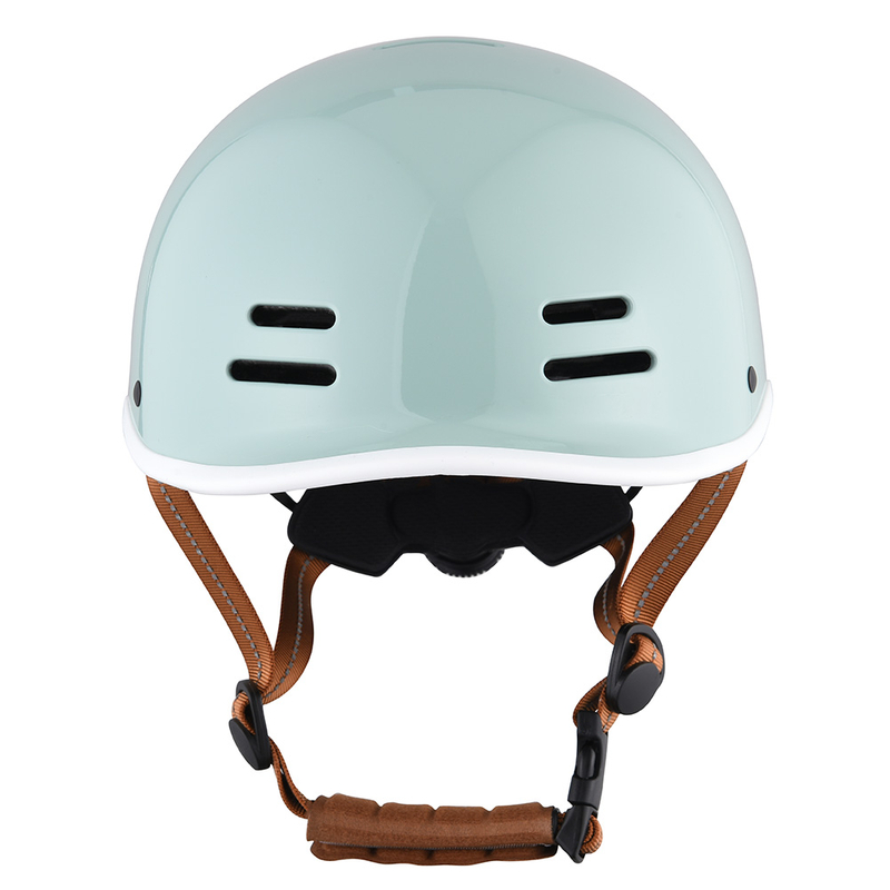 Großhandel CE-zertifizierter Erwachsener Skating-Helm, Skateboard-Sicherheit, Elektroroller, Skate-Board-Helm für Erwachsene, Grün