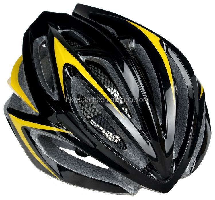 Schwarzer Fahrradhelm CE/CPSC Standard, modischer Helm