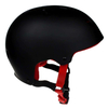 Klassisches schwarzes Skate-Helm-Design mit Sweat Saver Liner-Skateboard-Helm