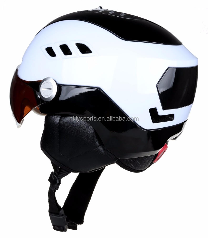 Winter Schneesport Ski Skating In-Mold Skihelm für Erwachsene mit Glas
