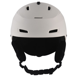 Bunter individueller Ski-Snowboard-Helm, schützender Schneehelm für Erwachsene, Weiß