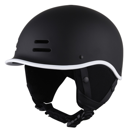 Großhandel CE zertifiziert erwachsener Skihelm Skiboard Sicherheit Elektrische Roller Skigafel Helm für Erwachsene Schwarz