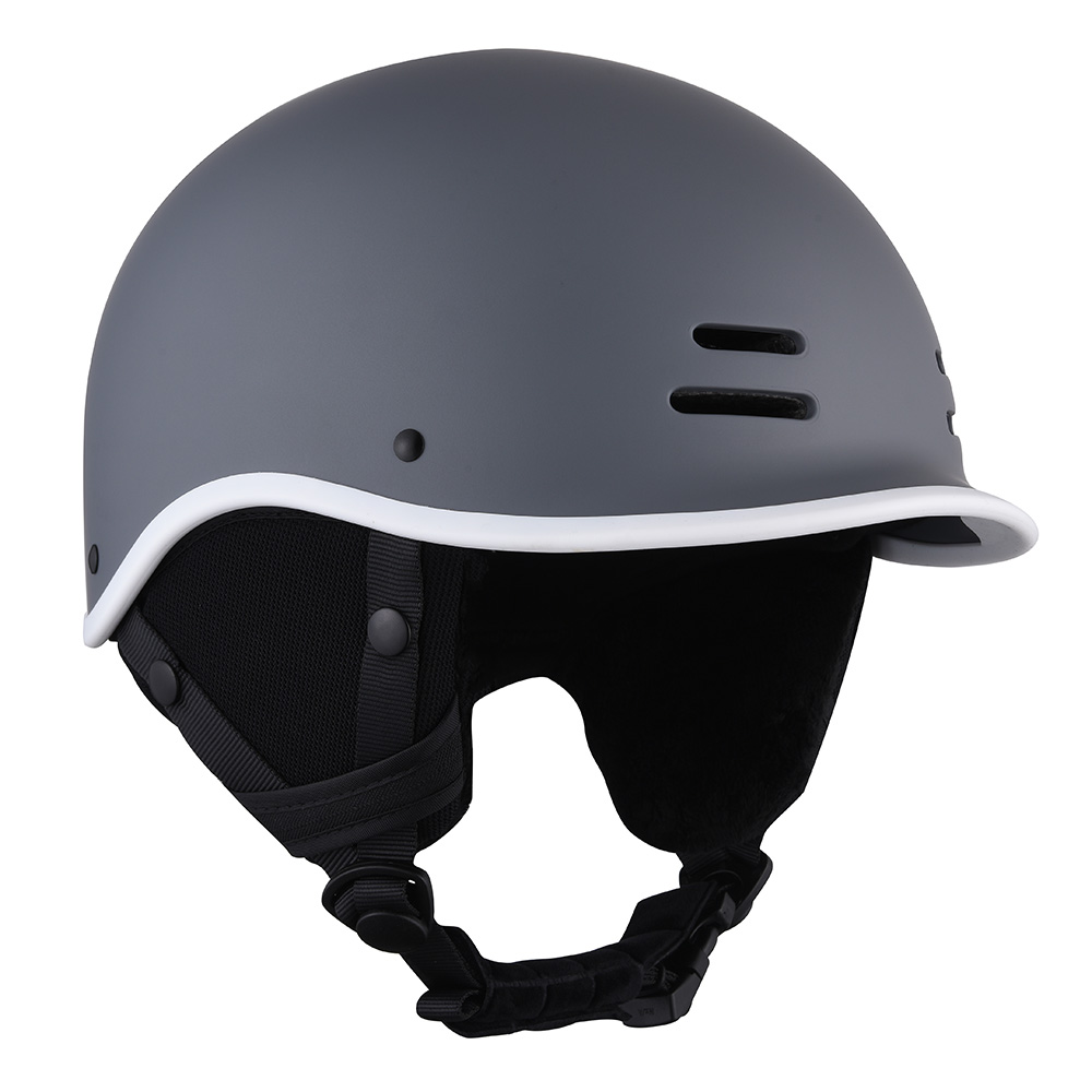 Großhandel CE-zertifizierter Skihelm für Erwachsene, Skiboard-Sicherheit, Elektroroller, Skiboard-Helm für Erwachsene, Grau