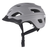 Neuer Fahrradhelm mit LED-Licht, PC-In-Mold-Fahrradhelm, sicherer Sport-Mountain-Road-Fahrradhelm für Erwachsene, Grau