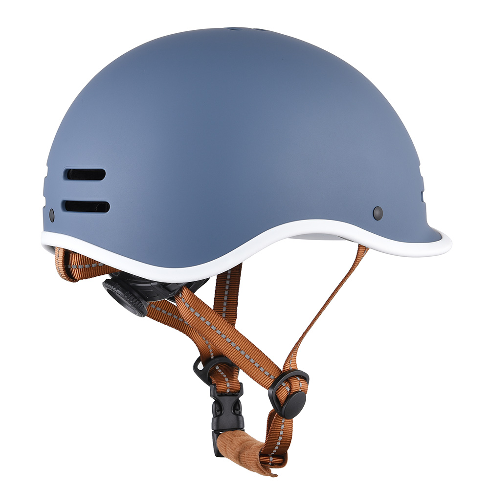 Großhandel CE-zertifizierter Erwachsener Skating-Helm, Skateboard-Sicherheit, Elektroroller, Skate-Board-Helm für Erwachsene, Blau
