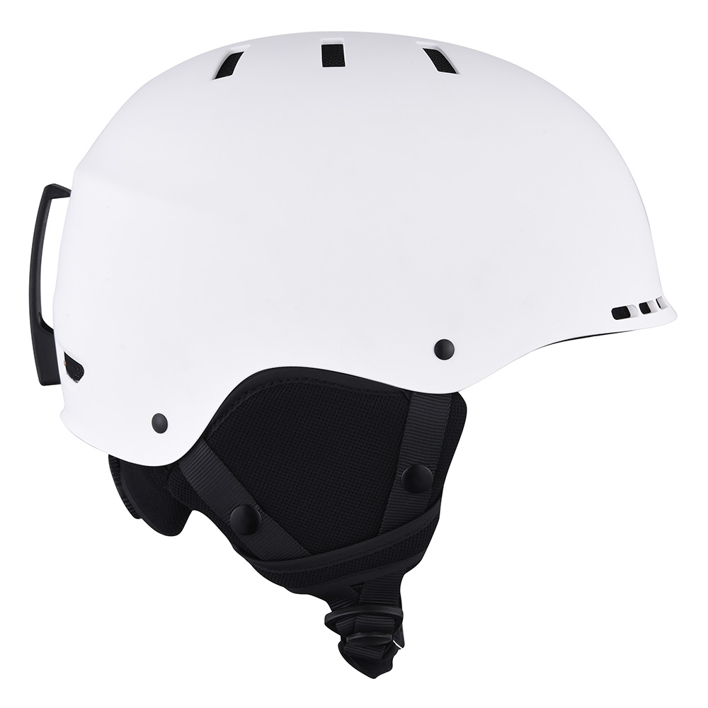 Gelber Skihelm