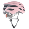 Zertifizierter Rennradhelm, anpassbarer Schaumstoff-Fahrradhelm für Erwachsene mit LED-Sicherheitslicht