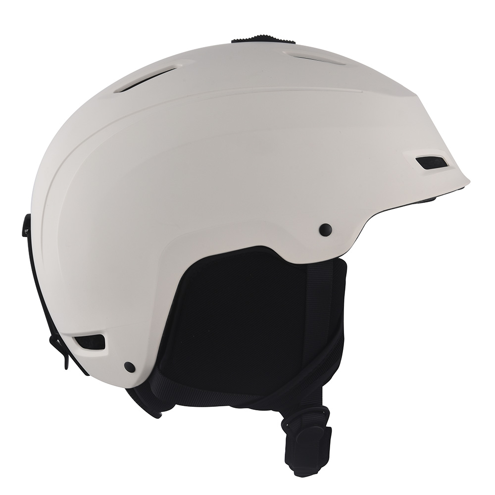 Bunter individueller Ski-Snowboard-Helm, schützender Schneehelm für Erwachsene, Weiß