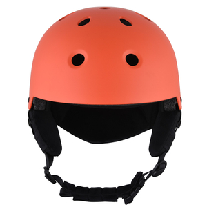 CE-Zertifizierung ABS-Shell-Schnee-Skihelm, roter Helm-Ski