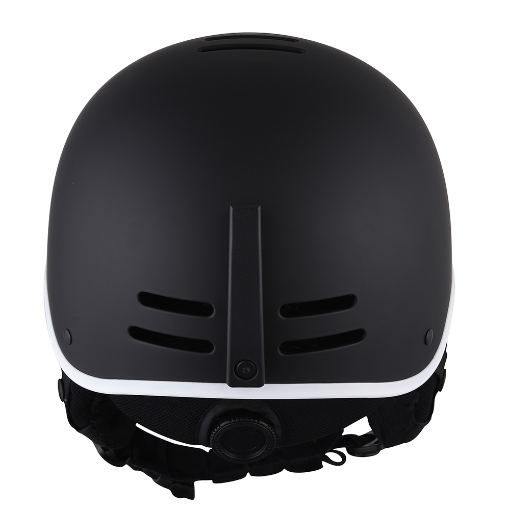 Großhandel CE zertifiziert erwachsener Skihelm Skiboard Sicherheit Elektrische Roller Skigafel Helm für Erwachsene Schwarz