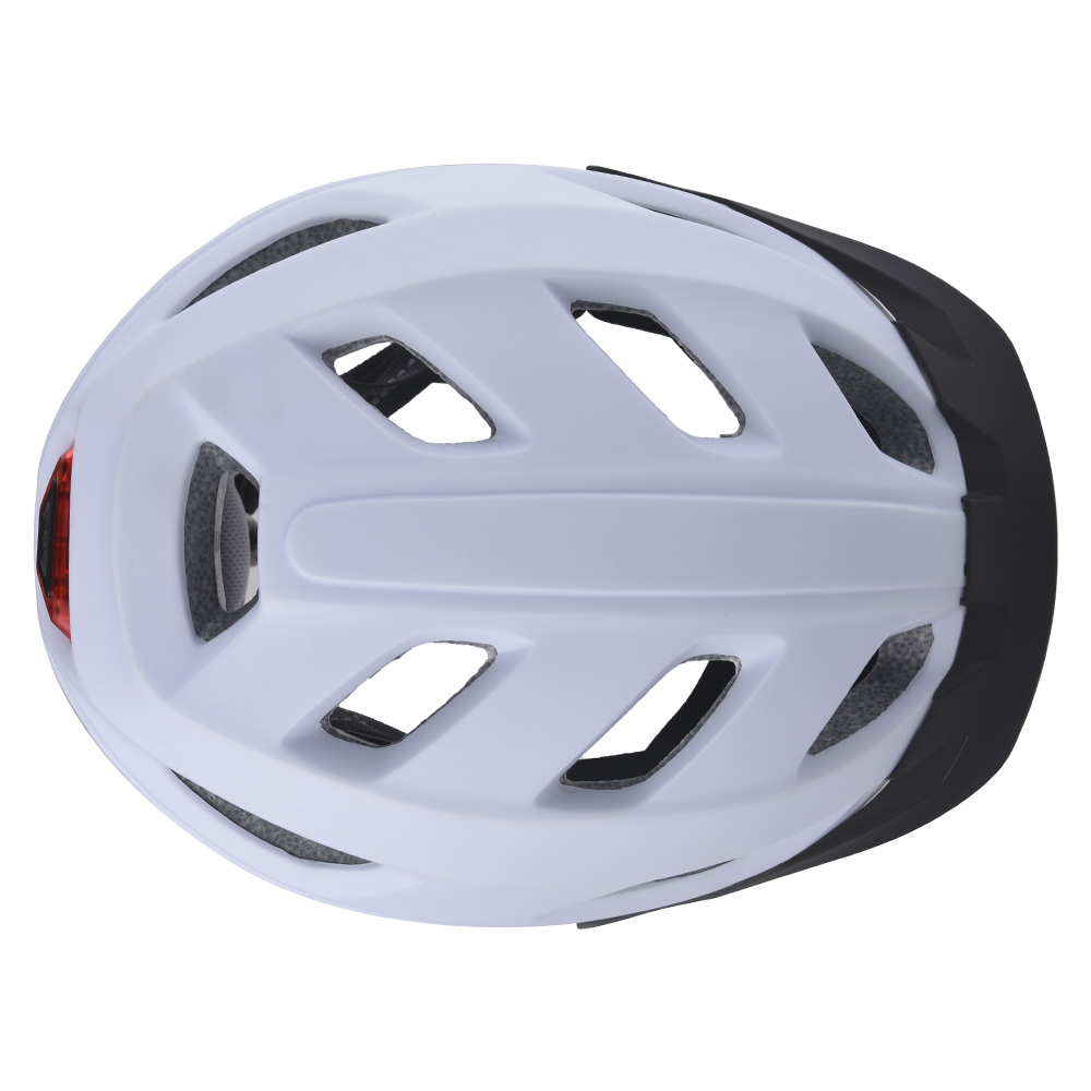 Neuer Fahrradhelm mit LED-Licht, PC-In-Mold-Fahrradhelm, sicherer Sport-Mountain-Road-Fahrradhelm für Erwachsene