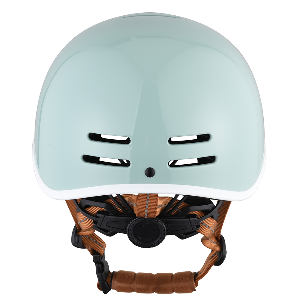 Großhandel CE-zertifizierter Erwachsener Skating-Helm, Skateboard-Sicherheit, Elektroroller, Skate-Board-Helm für Erwachsene, Grün