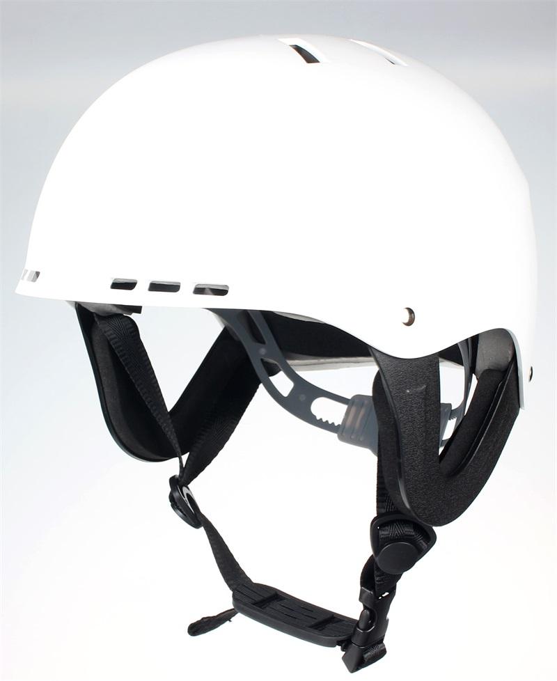 Leichter, belüfteter Wassersport-Schutzhelm, Kajak, Kanu, Boot, Surfen, mit Ohrenschutzpolstern