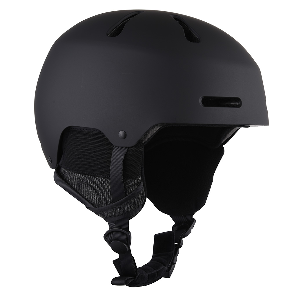 Snowboard-Schneesporthelme für Jugendliche und Erwachsene & Ski-Outdoor-Skihelm Schwarz