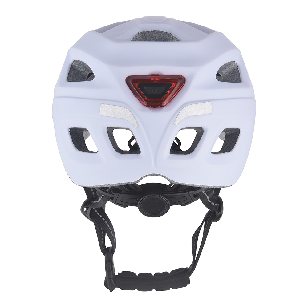 Neuer Fahrradhelm mit LED-Licht, PC-In-Mold-Fahrradhelm, sicherer Sport-Mountain-Road-Fahrradhelm für Erwachsene