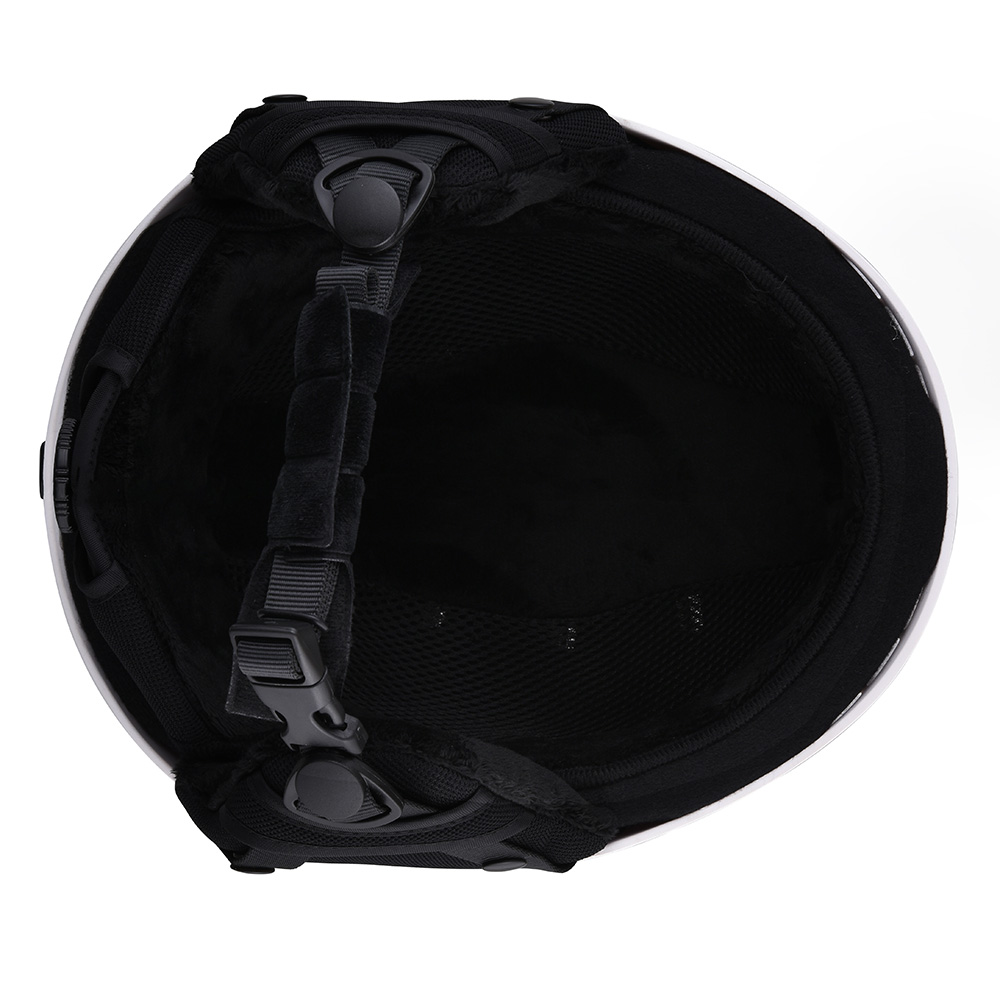 CE-geprüfte Outdoor-Sportausrüstung, Skihelm, Skiausrüstung, Snowboardhelm, Weiß