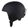 CE-Zertifizierung ABS-Shell-Schnee-Skihelm, schwarzer Helm-Ski