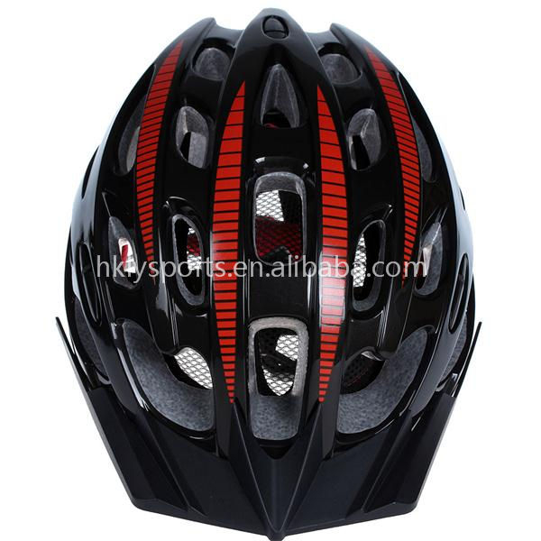 Heißer verkaufender Fahrradhelm für Erwachsene in geformtem PC-Mountainbike-Helm