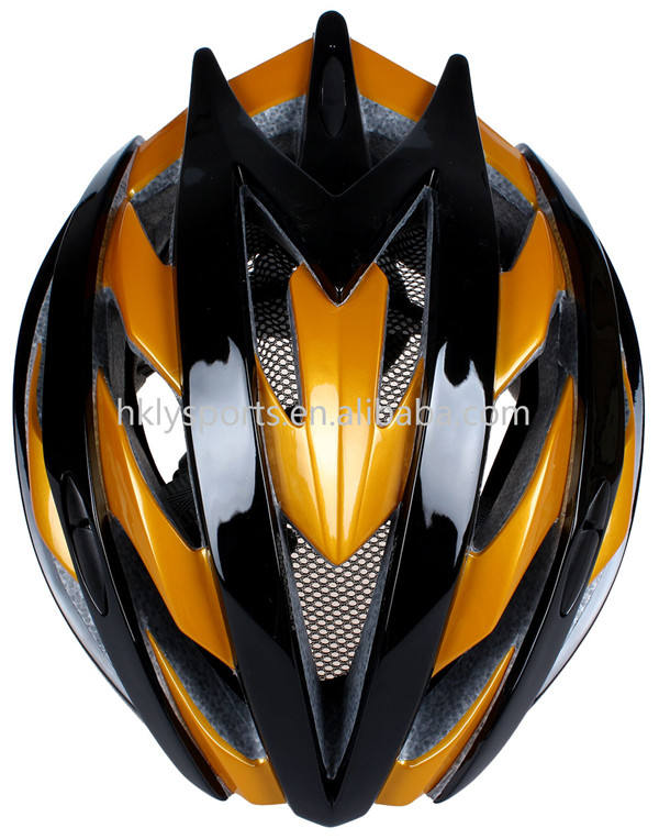 Neues Design, 2-lagiger PC-Druck, farbenfroher Sicherheits-Fahrrad-/Fahrradhelm für Erwachsene