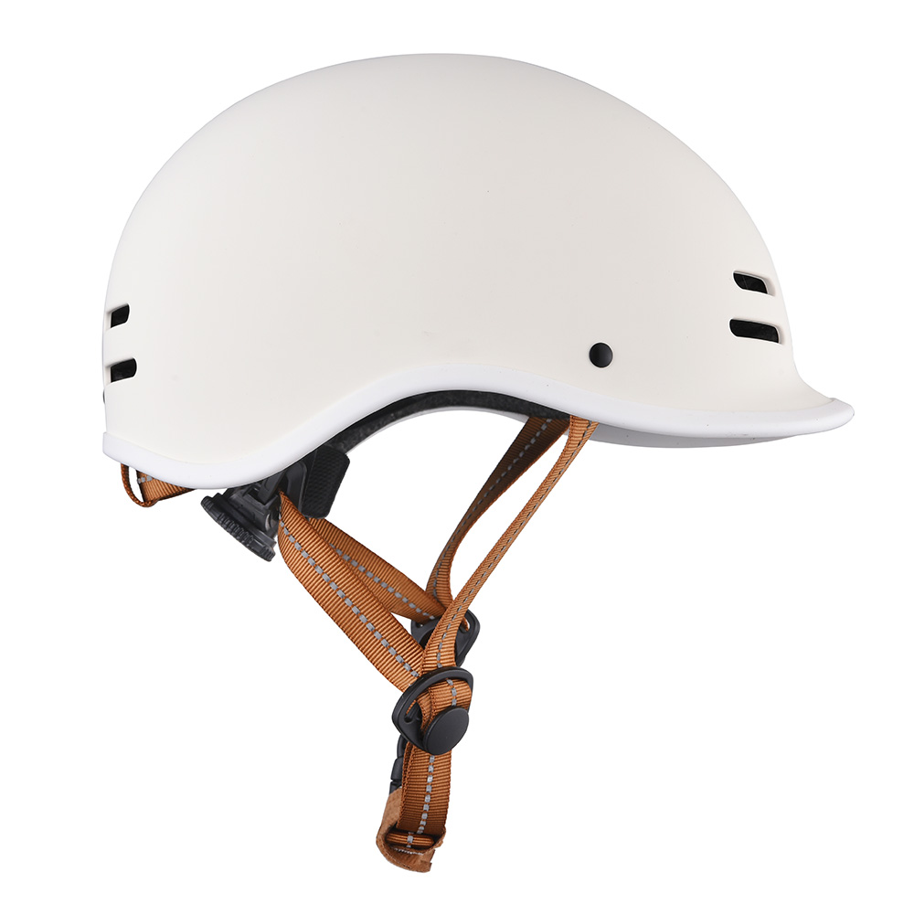 Großhandel CE-zertifizierter Erwachsener Skating-Helm, Skateboard-Sicherheit, Elektroroller, Skate-Board-Helm für Erwachsene, Weiß