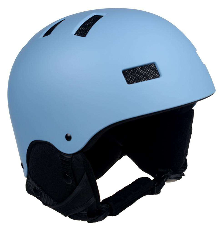 Skihelm, Skateboard-Helm mit abnehmbarem Ohrenschützer und Futter, Schneehelm für Unisex-Erwachsene, Kinder, CE und ASTM