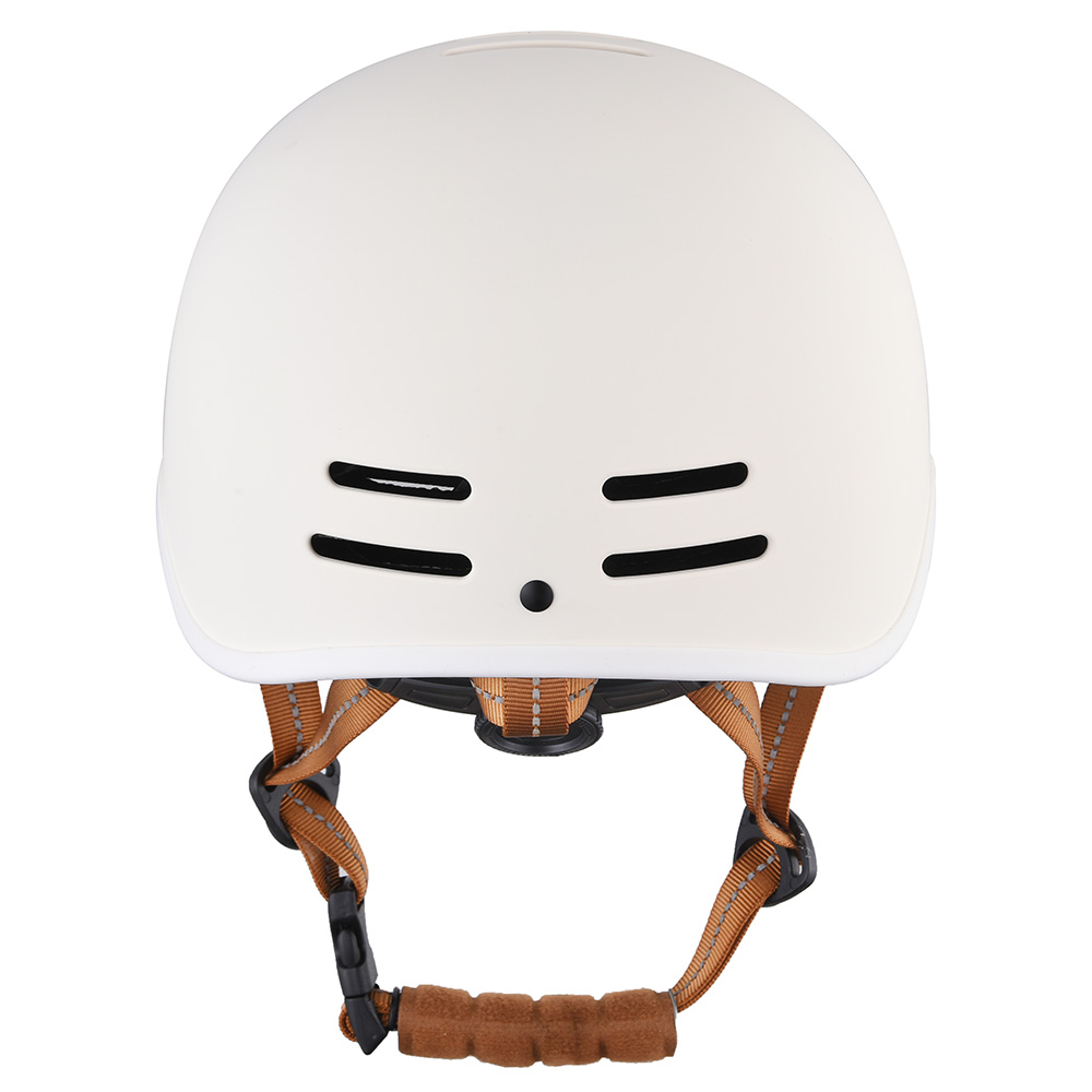 Großhandel CE-zertifizierter Erwachsener Skating-Helm, Skateboard-Sicherheit, Elektroroller, Skate-Board-Helm für Erwachsene, Weiß