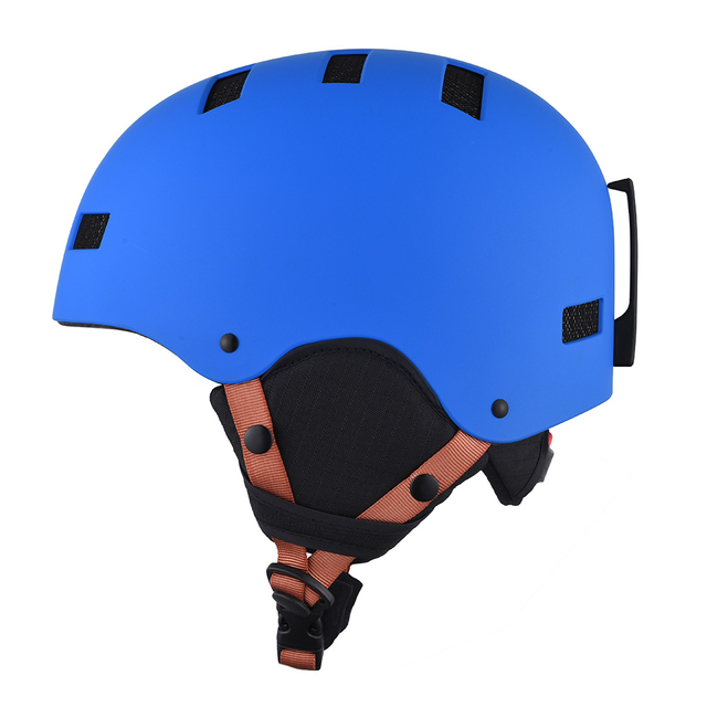 Professioneller Outdoor-Winter-Skihelm, abnehmbarer Snowboard-Schnee-Skihelm mit CE ASTM-zertifizierter Sicherheit für Männer, Frauen und Jugendliche, blaue Skihelme
