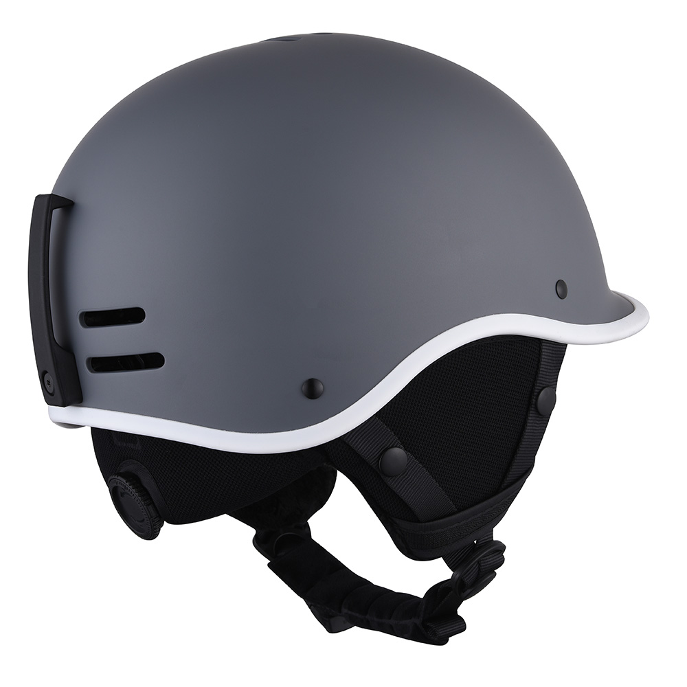 Großhandel CE-zertifizierter Skihelm für Erwachsene, Skiboard-Sicherheit, Elektroroller, Skiboard-Helm für Erwachsene, Grau