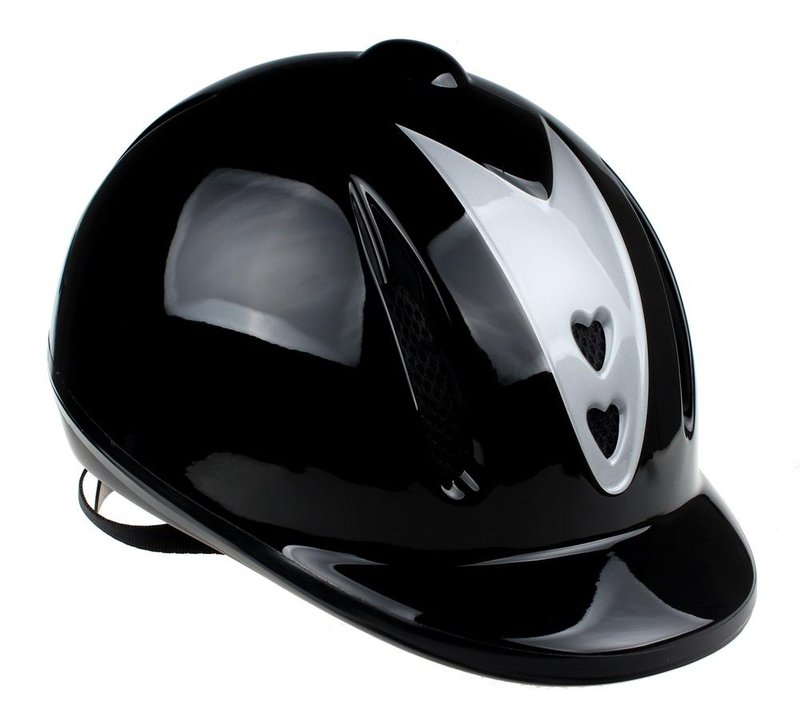 Shengtao Safety Equestrian LY24 Reithelm aus PVC + ABS-Außenschale mit Rückenpolster