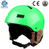 2017 neues Design, heißer Verkauf, Leder-Gehörschutz, Skihelm, beliebter Snowboard-Helm, Lederhelm