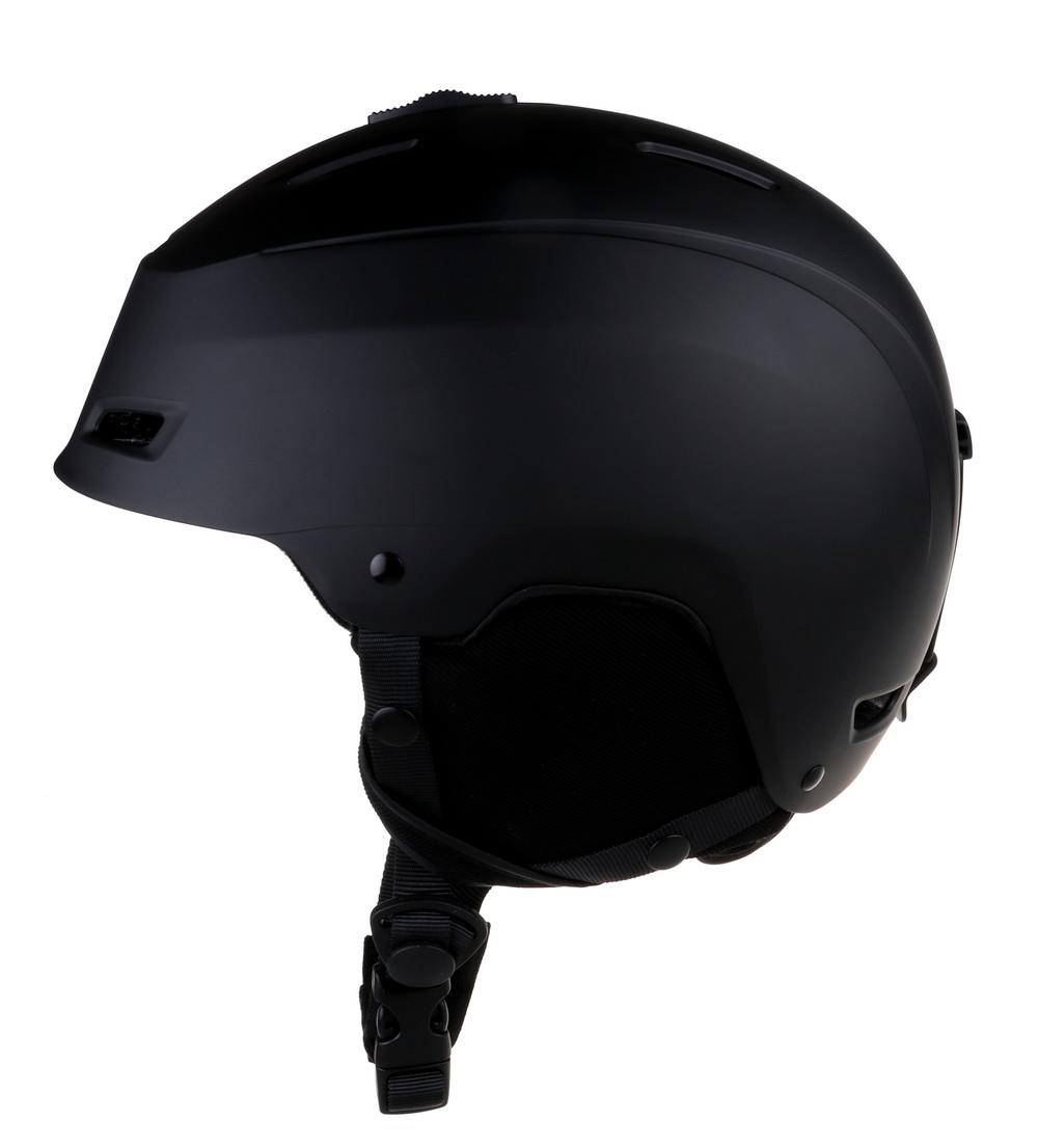 Bunter individueller Ski-Snowboard-Helm, schützender Schneehelm für Erwachsene, Schwarz