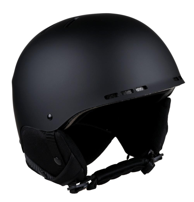 Neuer, modischer, OEM-verfügbarer ABS-Skihelm mit weichem Schutz und Mini-Visier