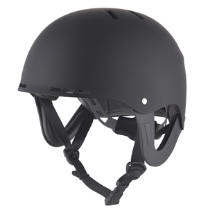 Zertifizierte mattschwarze Wassersport-Kajak-Rafting-Skihelme