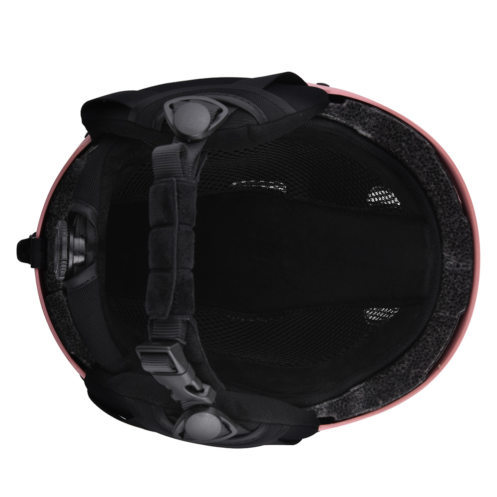Bunter individueller Ski-Snowboard-Helm, schützender Schneehelm für Erwachsene, Rosa