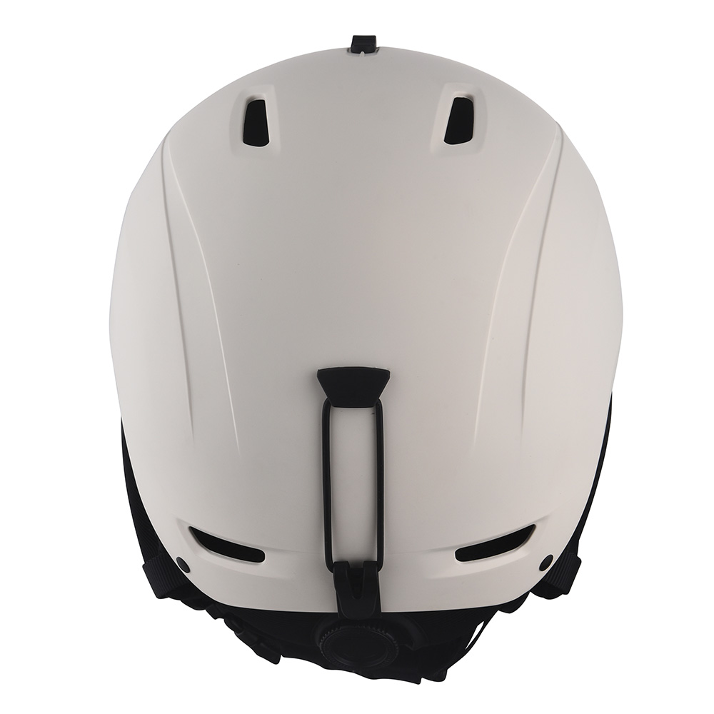 Bunter individueller Ski-Snowboard-Helm, schützender Schneehelm für Erwachsene, Weiß