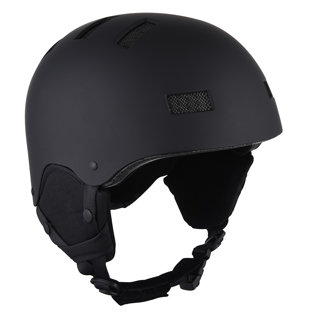 Abnehmbarer Snowboard-Schnee-Skihelm für professionelles Outdoor-Winter-Skifahren mit CE ASTM-zertifizierter Sicherheit für Männer, Frauen und Jugendliche, schwarze Skihelme