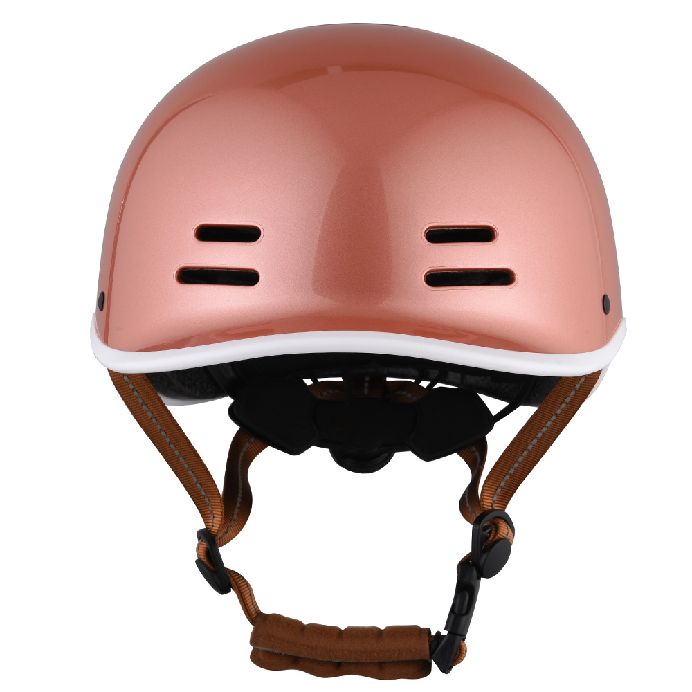 Großhandel CE-zertifizierter Erwachsener Skating-Helm, Skateboard-Sicherheit, Elektroroller, Skate-Board-Helm für Erwachsene, Rot