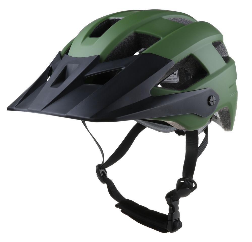 CE CPSC Verstellbarer Mountainbike-Helm, schützender Fahrradhelm mit beweglichem Visier, Fahrradhelm