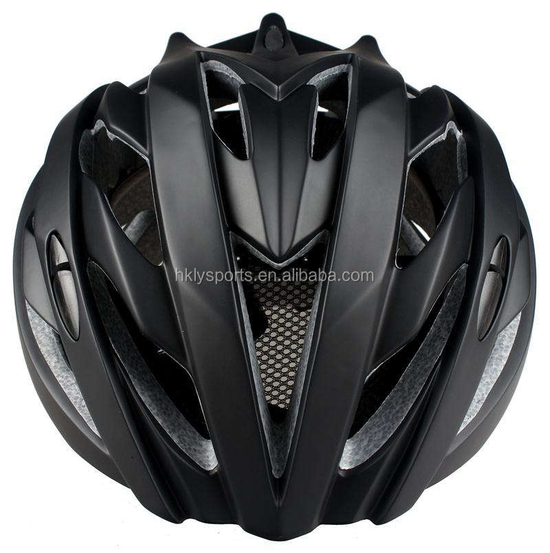 Shengtao Fabrikpreis ST938B In-Mold-Carbonfaser 1 Schicht PC + schwarzer EPS-Sportfahrrad-Sporthelm mit ITW-Schnalle