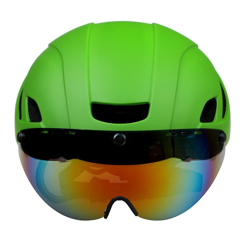 Fahrradhelm mit abnehmbarem Magnetbrillen-Visier, Mountainbike-Helm, Fahrradhelm für Erwachsene, für Männer, Frauen, Jugendliche