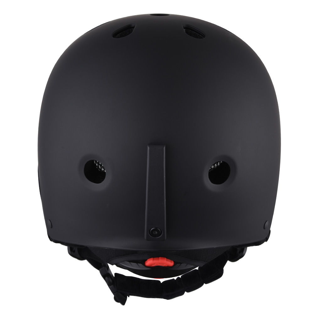 CE-Zertifizierung ABS-Shell-Schnee-Skihelm, schwarzer Helm-Ski