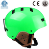 2017 neues Design, heißer Verkauf, Leder-Gehörschutz, Skihelm, beliebter Snowboard-Helm, Lederhelm