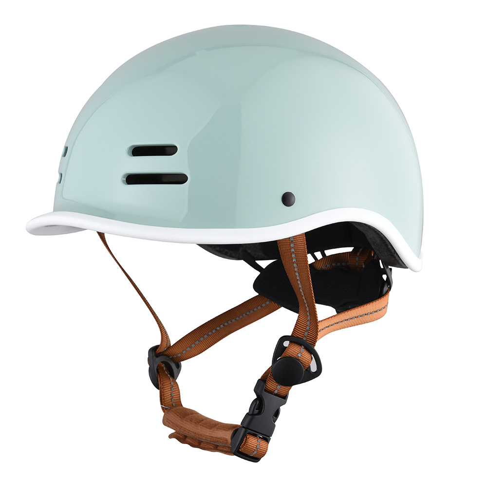 Großhandel CE-zertifizierter Erwachsener Skating-Helm, Skateboard-Sicherheit, Elektroroller, Skate-Board-Helm für Erwachsene, Grün